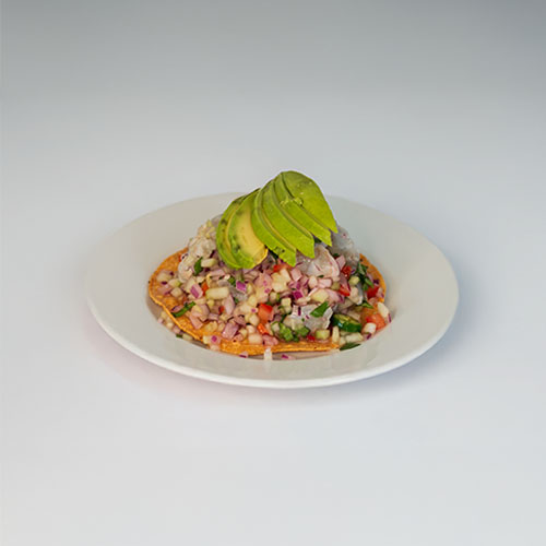 CEVICHE TRADICIONAL DE CAMARÓN / 160 GRS.